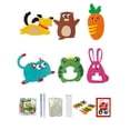 thumbnail image 1 of DIY Doll Sewing Toys New My First Sewing Kit Sew Mini Animals Cat/Dog/Bear/Rabbit/Frog/Carrot with Colorful Threads & Educational Sewing Kit for Kids Ages 3+4, 1 of 9