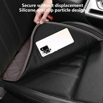 EUDIDV Comfortable Car Seat Cushion Summer Leather Single Piece Car Cushion Universal All Year Round Breathable Seat Cover