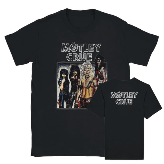 Motley Crue Glam Metal Band Vintage Design Unisex T-Shirt
