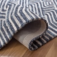thumbnail image 5 of Safavieh Micro-Loop Hamilton Geometric Runner Rug, Dark Blue/Ivory, 2'3" x 7', 5 of 10