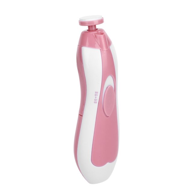Baby Nail Trimmer, Quick Trimming Baby Electric Nail File 6 in 1 LED Light For Baby For Adult For Nails Blue,Pink