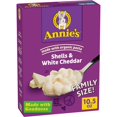 thumbnail image 1 of Annie's White Cheddar Shells Macaroni and Cheese with Organic Pasta, 6 oz (Pack of 12), 1 of 5