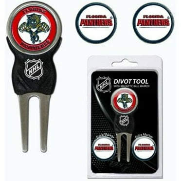Team Golf NHL FLORIDA PANTHERS Divot Tool Pack With 3 Golf Ball Markers
