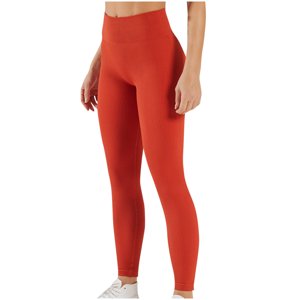 QATAINLAV Leggings for Women, Womens High Waist Leggings Workout Casual Solid Color Tummy Control Yoga Pants Elastic Seamless Sport Tights Licras Deportivas de Mujer Brown S