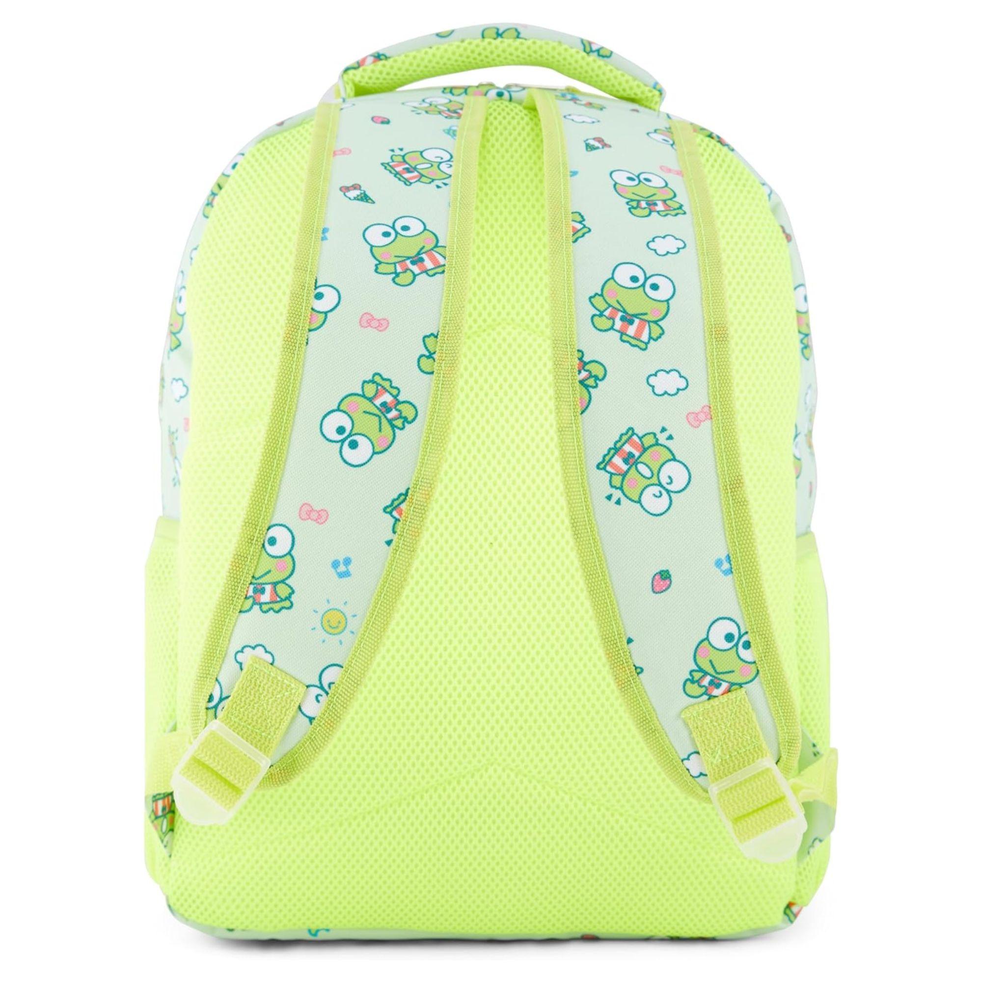 Mochila Keroppi para niñas, estampado completo, amarilla 6