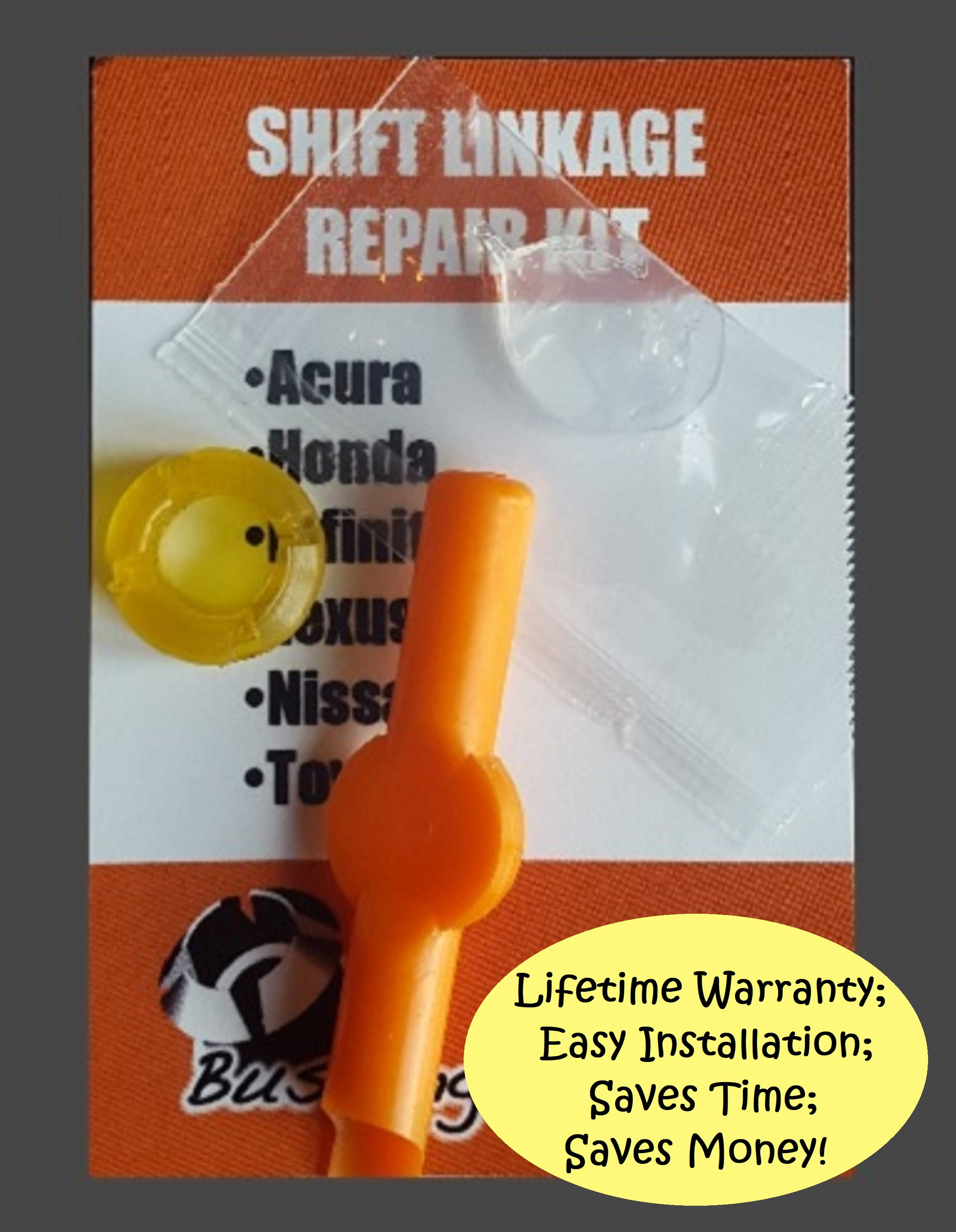 Bushing Fix Frontier Shift Cable Repair Kit with Replacement Bushing