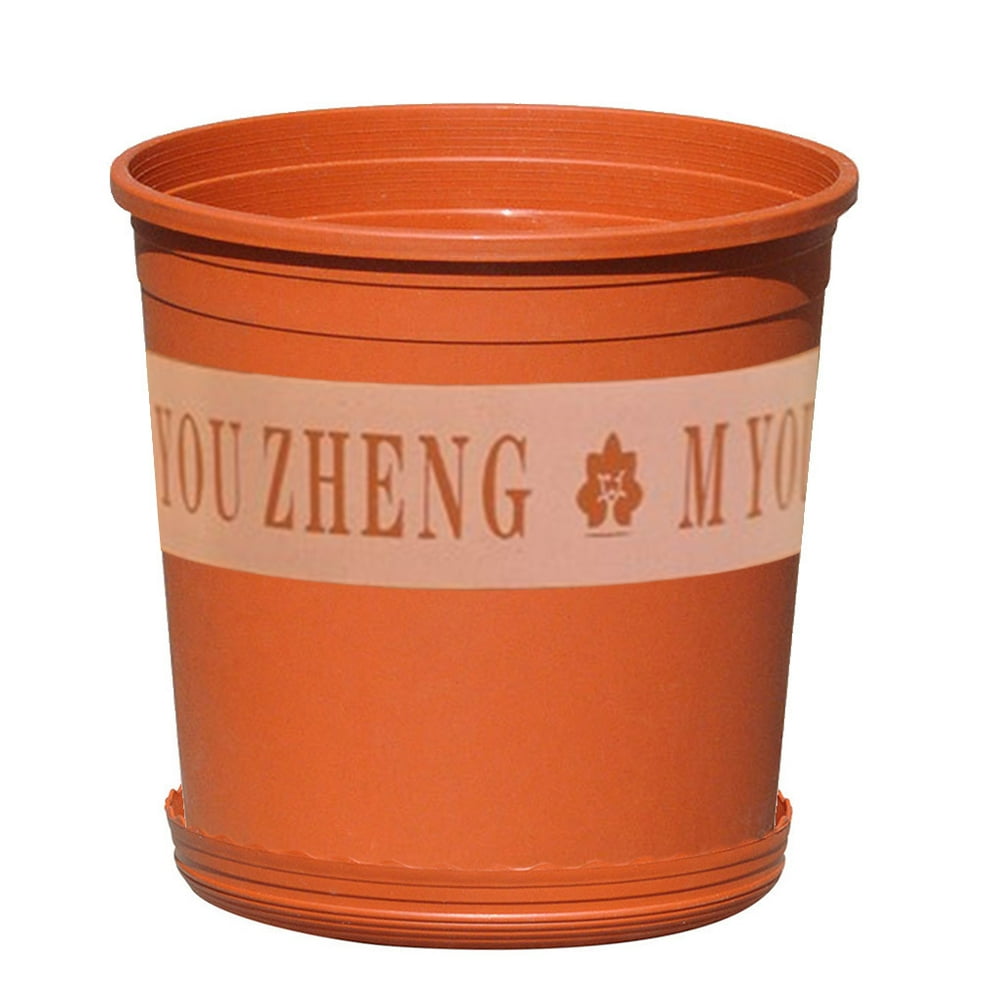 TureClos Multicoloured Bucket Flower Holder Plastic Succulent Gallon