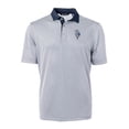 thumbnail image 2 of Men's Cutter & Buck Navy/White Kansas City Royals City Connect Virtue Eco Pique Micro Stripe Recycled Polo, 2 of 3