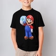 thumbnail image 6 of Super Mario T-Shirts for Boys Girls, Kids 3D Print Short Sleeve, Unisex Crew Neck Tee Shirts for Youth, 6 of 9