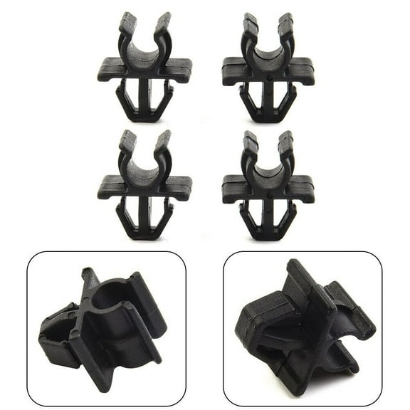 4X for Nissan Car Hood Prop-Rod Holder Plastic Clip Support Clamp Holder Clips