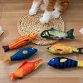 thumbnail image 4 of Fournitures pour Animaux Jouets de Simulation de Poisson pour Chat Jouets à l'Herbe à Chat Poisson Soulage l'Ennui Résistant aux Morsures Artefact Drôle pour Chat Jouets de Simulation Sonore de Poisson A9, 4 of 6
