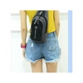 thumbnail image 3 of Innerwin Sac à Main Garçon Fermeture Éclair Sac Banane Imperméable Poches Multiples Sangle Réglable Nylon Multifonction Noir Moins de 20L, 3 of 3