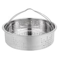 thumbnail image 1 of 1 PC de acero inoxidable de acero inoxidable vaporizador de vapor vaporante de coches de cocina con mango, 1 of 4