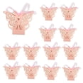 thumbnail image 1 of 100Pcs Mariposa Caja de Favor de la Boda Regalos de Fiesta de Cumpleaños Cajas de Dulces (Rosa), 1 of 5