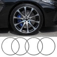thumbnail image 1 of 4Pcs Wheel Hub Protector Strip Scratch Stylish Wheel Hub Rim Guard Strip for 19in Car, 1 of 7