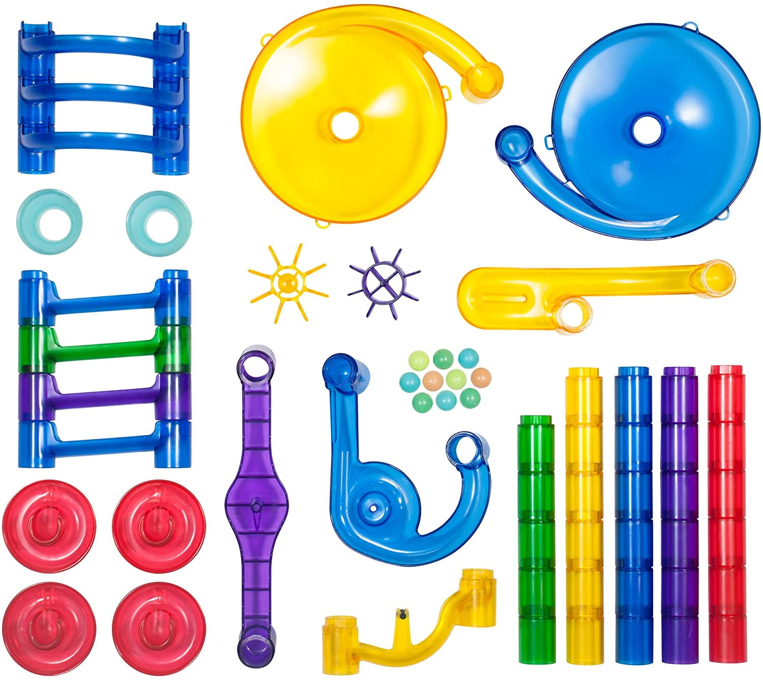 Galt Toys 1004672 Glow Marble Run 35 Piece Set for sale online 