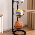 thumbnail image 6 of Compact Home Storage Rack - Indoor Basketball Organizer with Holders Space-Saving Design for Efficient Home Organization, 6 of 8