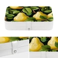 thumbnail image 4 of Pear PU Leather Necklace Holder with Removable Compartment and Portable Jewelry Stand Earring Holder Jewelry Box, 4 of 6