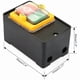 thumbnail image 4 of Push Button Switch, AC220V/380V 10A Single Phase/Three Phase Waterproof Power Control Switch with Shell, On/Off Control Button for Machine Tool, 4 of 5