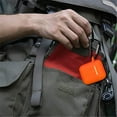 thumbnail image 4 of Silicone Airpods Cover Airpods Protective 2 & 1 Case With Carabiner [Front Led Visible] [Shockproof & Dustproof Protective Cover] [Perfectly Fits Case] ​​[Extra Protection] -Orange, 4 of 4