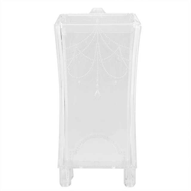 Caja de almacenamiento de acrílico, soporte para cajones, maquillaje para almohadilla de algodón NikouMX Muebles