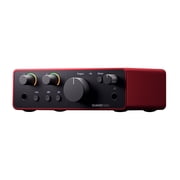 Focusrite Scarlett Solo 4th Gen Studio Recording USB Audio Interface + XLR Cable