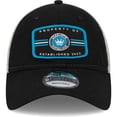 thumbnail image 2 of Men's New Era Black Charlotte FC Property 9TWENTY Snapback Hat, 2 of 4
