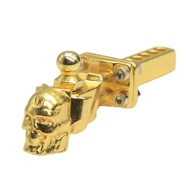 Simulación de coche Gancho de remolque Remolque desmontable Receptor de enganche de montaje trasero portátil Modelo Accesorio de vehículo Piezas de repuesto automotrices Oro kenally FN000768-02
