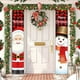 thumbnail image 5 of Pancarta navideña para puerta de Papá Noel, decoraciones navideñas para el hogar, adorno navideño 2024, regalo de Navidad, Año Nuevo 2025, 5 of 5