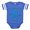 Royal Blue, variant on CafePress - Peace Peace Blue - Cute Infant Baby Football Bodysuit