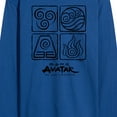 thumbnail image 3 of Avatar - The Last Airbender - Four Elements - Men's Long Sleeve T-Shirt, 3 of 5