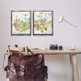 thumbnail image 3 of Stupell Industries Outdoor Gardens Patio Scenic & Cityscapes Painting Gray Floater Framed Canvas Art Print Wall Art, 17 x 21, Set of 2, 3 of 10