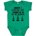 thumbnail image 3 of Inktastic Future Oil Rig Worker Boys or Girls Baby Bodysuit, 3 of 5
