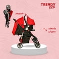 thumbnail image 4 of Carriola con Portabebe Trendy Kids  Maxy Rojo, 4 of 5