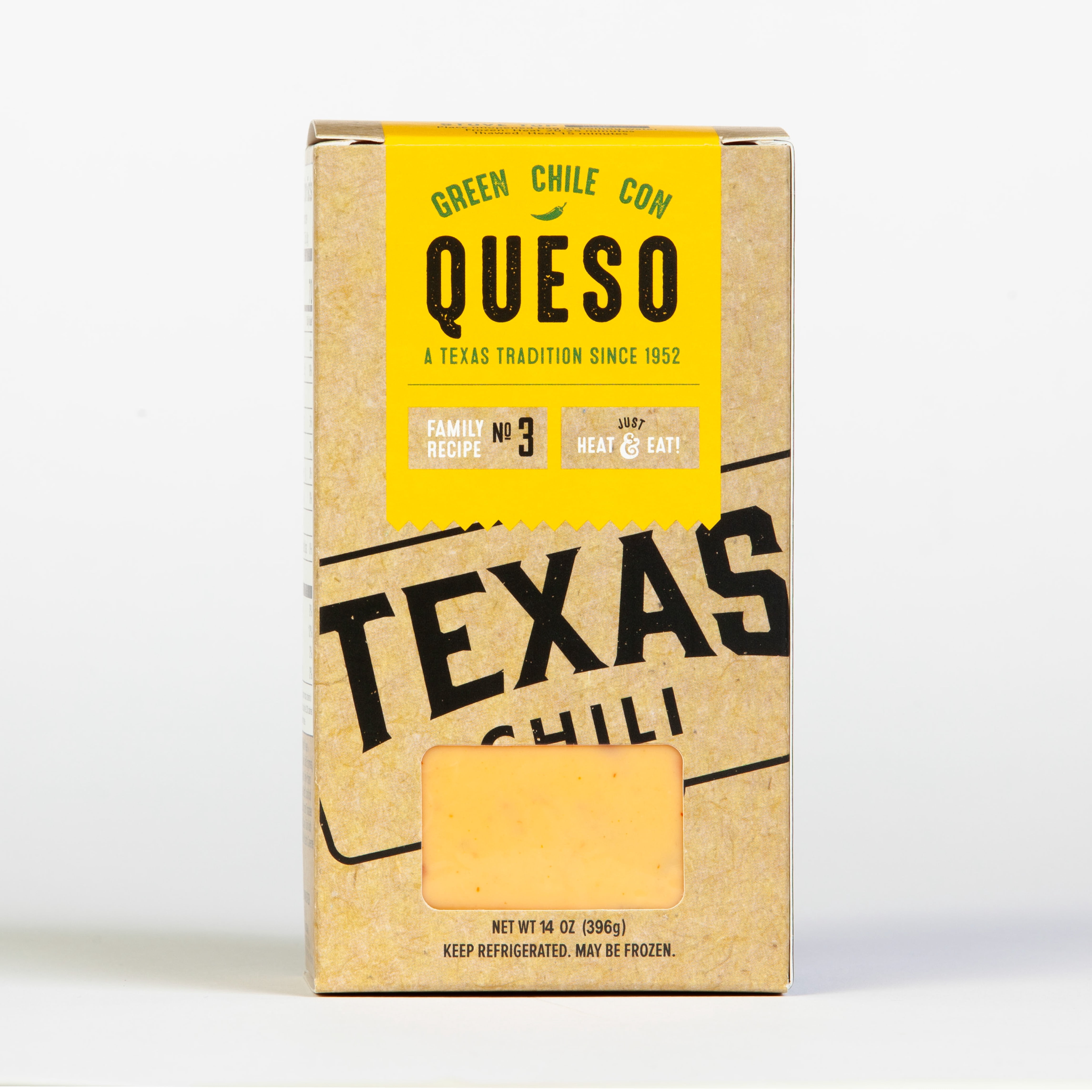 Texas Chili Company Premium Queso 14 oz Refrigerated Mild