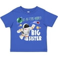 thumbnail image 3 of Inktastic Out of This World Big Sister Astronaut in Space Girls Toddler T-Shirt, 3 of 5