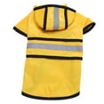 thumbnail image 1 of Chubasquero para Perros Zulema Reflectante Impermeable Seguridad Amarillo S, 1 of 8