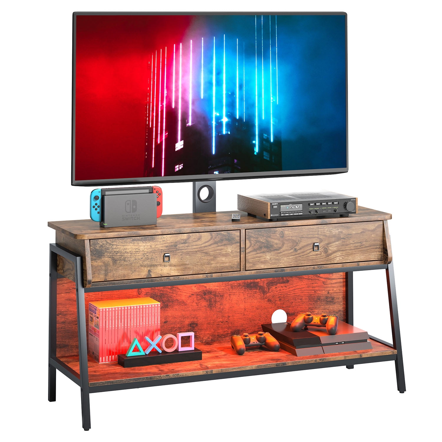 Bestier TV Stand for TVs up to 65