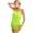 Fluorescent Green, variant on CHICTRY Womens Sequins Fringes Latin Dancewear Shiny Tassels Rumba Flapper Dress