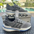 thumbnail image 1 of Adi-das X_PLRBOOST Grey Men's Athletic Shoes ID9575 Size 9, 1 of 6