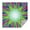 Colorful Tie Dye, variant on Indigo Tie Dye Floral Mandala Square Tablecloth,Waterproof Square Table Cover,Wipeable Spillproof Washable Table Cover for Home Kitchen Party Decor 42"X42"(107x107cm)