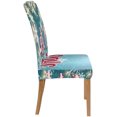 thumbnail image 3 of RYLABLUE Let It Snow Winter Stretch Chair Cover Protector Seat Slipcover for Dining Room Hotel Wedding Party Set of 4, 3 of 5