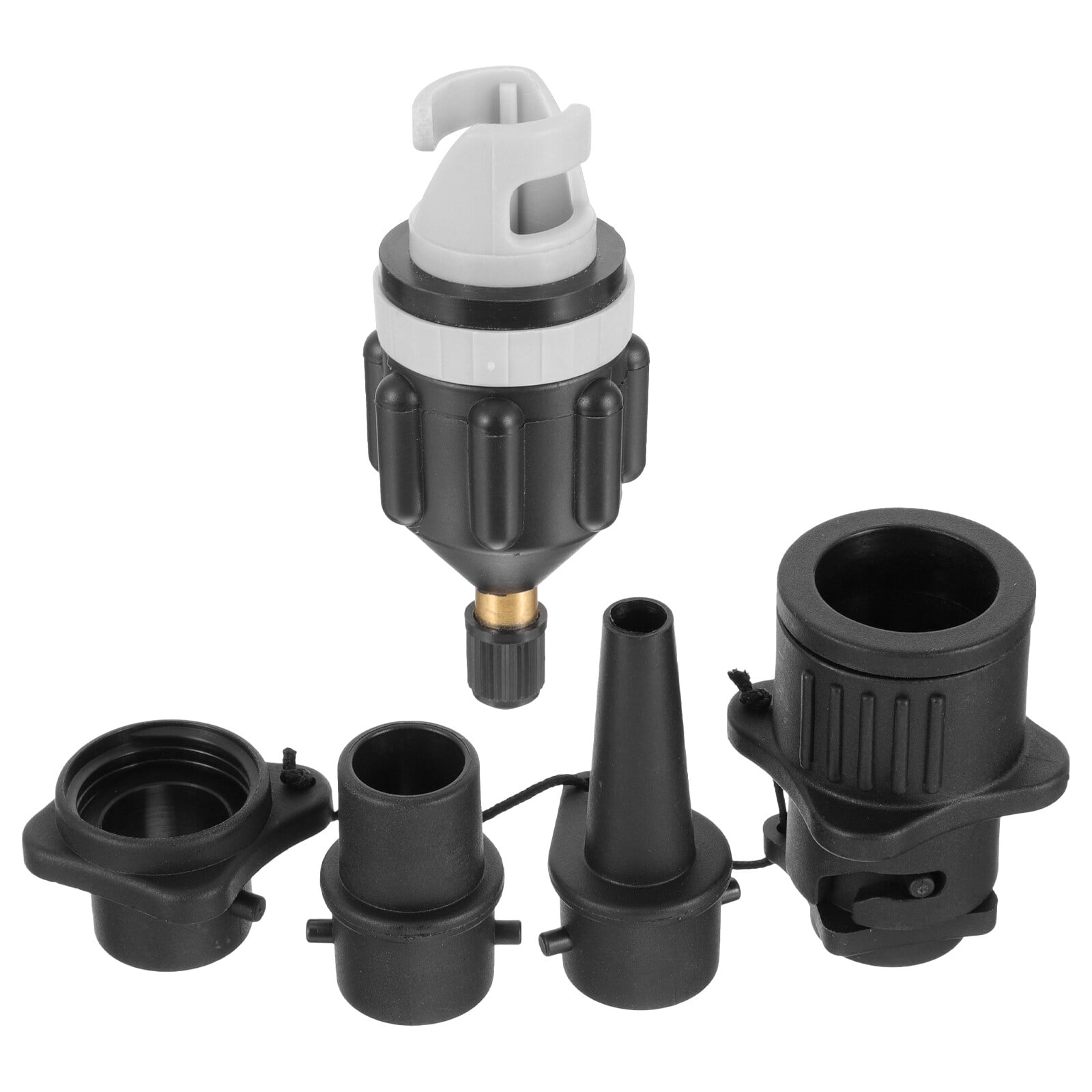 Hemoton 1 Set Kayak Inflatable Valve Adapter Air Pump Replacement