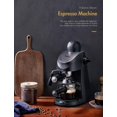 thumbnail image 2 of Máquina de café espresso Yabano de 3.5 bar con espumador de leche, 4 tazas, 2 of 9