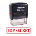 thumbnail image 2 of Printtoo TOP SECRET Self Inking Rubber Stamp Office Stationary Stamp-Red, 2 of 2