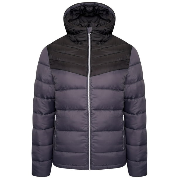 Dare 2B - Chaqueta Hot Shot de Deflector para Hombre (Gris Ébano, Negro)