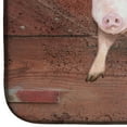 thumbnail image 4 of Pig at the barn door Dish Drying Mat, 4 of 7