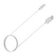 thumbnail image 4 of Cargador de reloj inteligente, cable de carga USB de repuesto de 60 cm de carga rápida para Blanco, 4 of 9