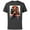 Charcoal, variant on Obi-Wan Kenobi Character Poster - Short Sleeve Cotton T-Shirt for Adults - Customized-Navy