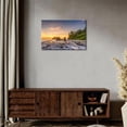 thumbnail image 4 of Beach Canvas Wall Art, Olympic National Park Sunset Print, Coastal Driftwood and Sea Stack Artwork for Living Room Bedroom Decor, Ready to Hang, 4 of 6